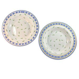 Williams Sonoma Tournesol Soup Pasta Bowls Lot of 2